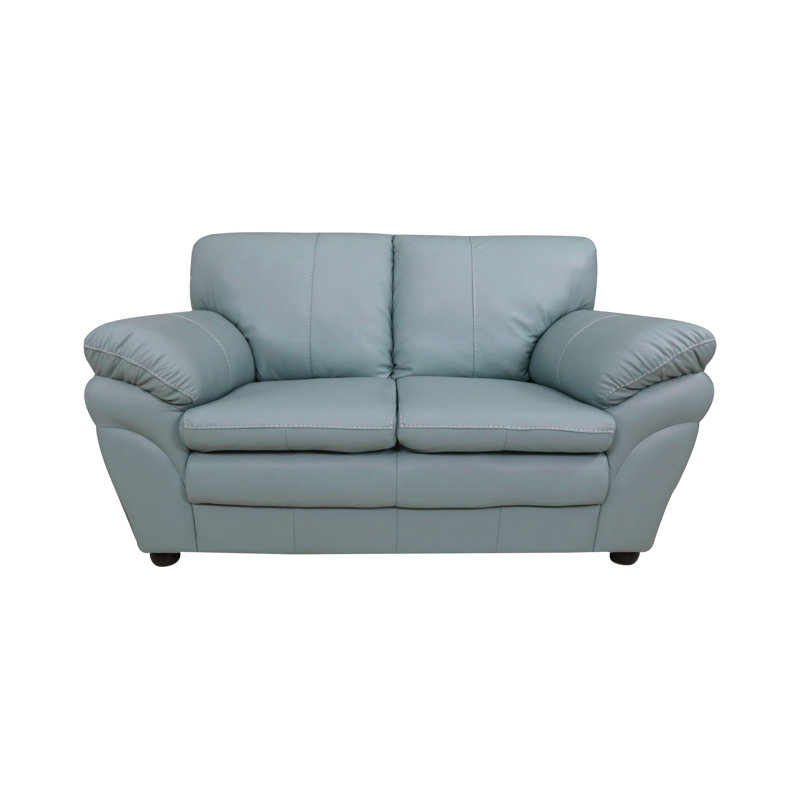 Upholstered 65'' Loveseat, Aqua