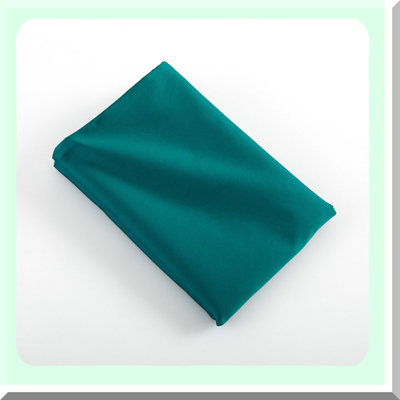 Luxury Cotton Body Pillow Cover - 300TC Thread Count Teal Case with Hidden Zipper Closure - 21"x54" Replacement for Ultimate Comfort & Support