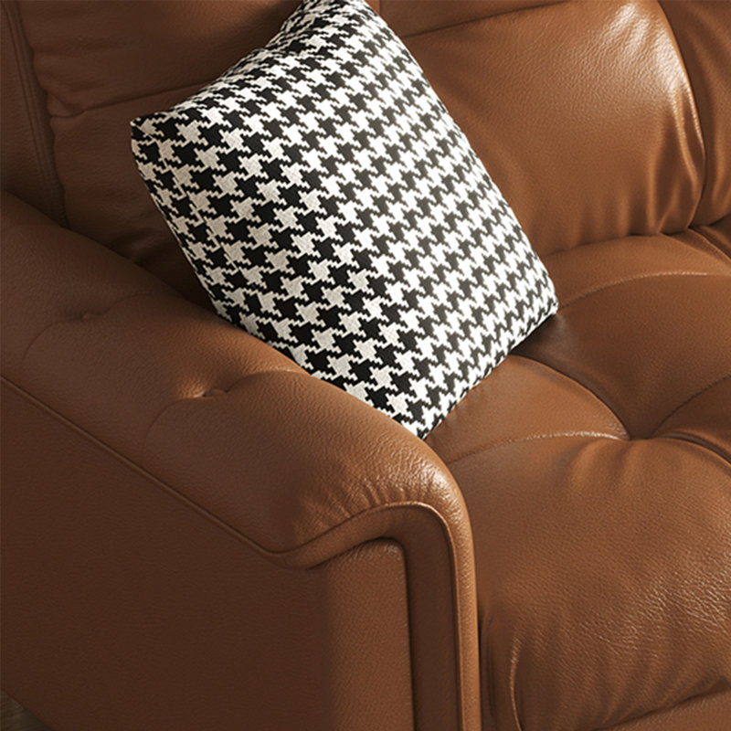 Canapé simple rétro à ligne droite nébuleuse moderne, H 35,43 po x l 141,73 po x P 41,33 po, 6