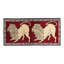 Animal Pictorial lion Shiraz Persian Hand Knotted Wool rug 2'7'' X 5'11''