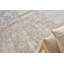 Laureno Silk Geometric Area Rug in Silver Blue-59748213