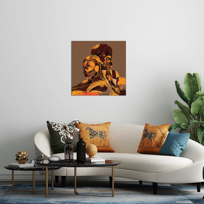 " Mystery " by Yeabtsega Getachew, 24" H x 24" W x 0.25" D