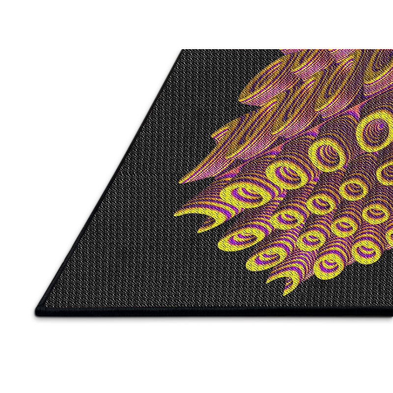 Tapis jaune, Rectangle 5 pi x 7 pi