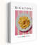 «Fresh Rigatoni Still Life», art mural traditionnel minimaliste-755396159