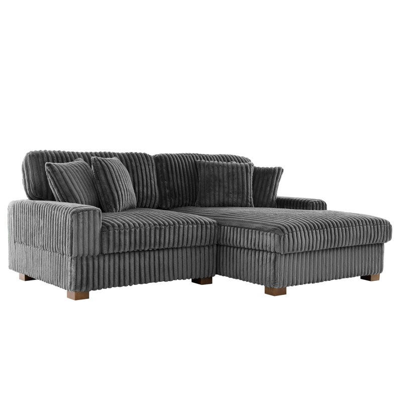 Modular Corner Sofa, Grey