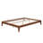 Solid Dry Bamboo Wood Platform Bed-1782834606