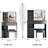 Left Drawer 37" Vanity Table With Cushioned Stool, Sliding Touch - Enabled Tri Color Led Mirror And Abundant Storage For Large Areas Middle Size 37 Inch , Based High Capacity Big Spaces
