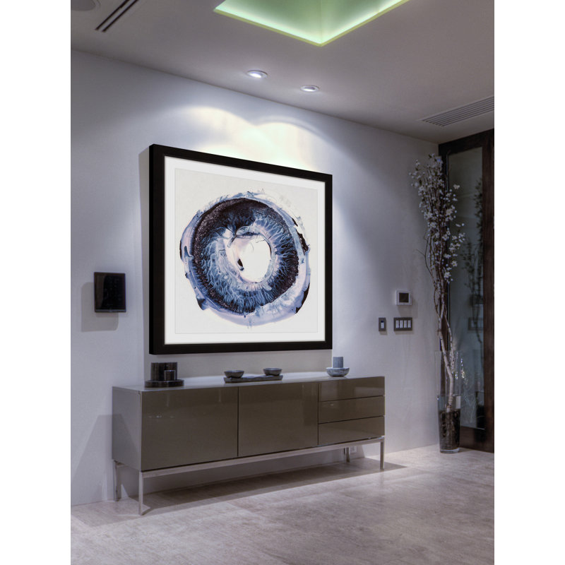 Single Picture Frame Print, 51cm x 51cm, Black