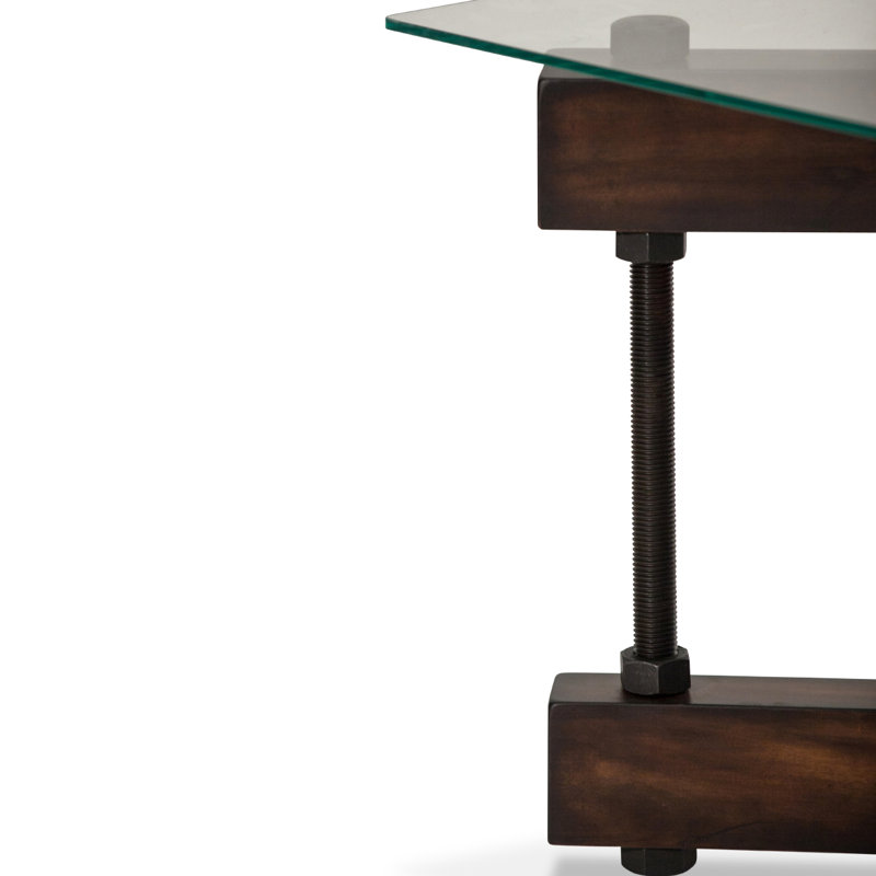 Killington Glass End Table