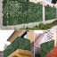 Artificial Sweet Potato Leaf Privacy Fence Panel