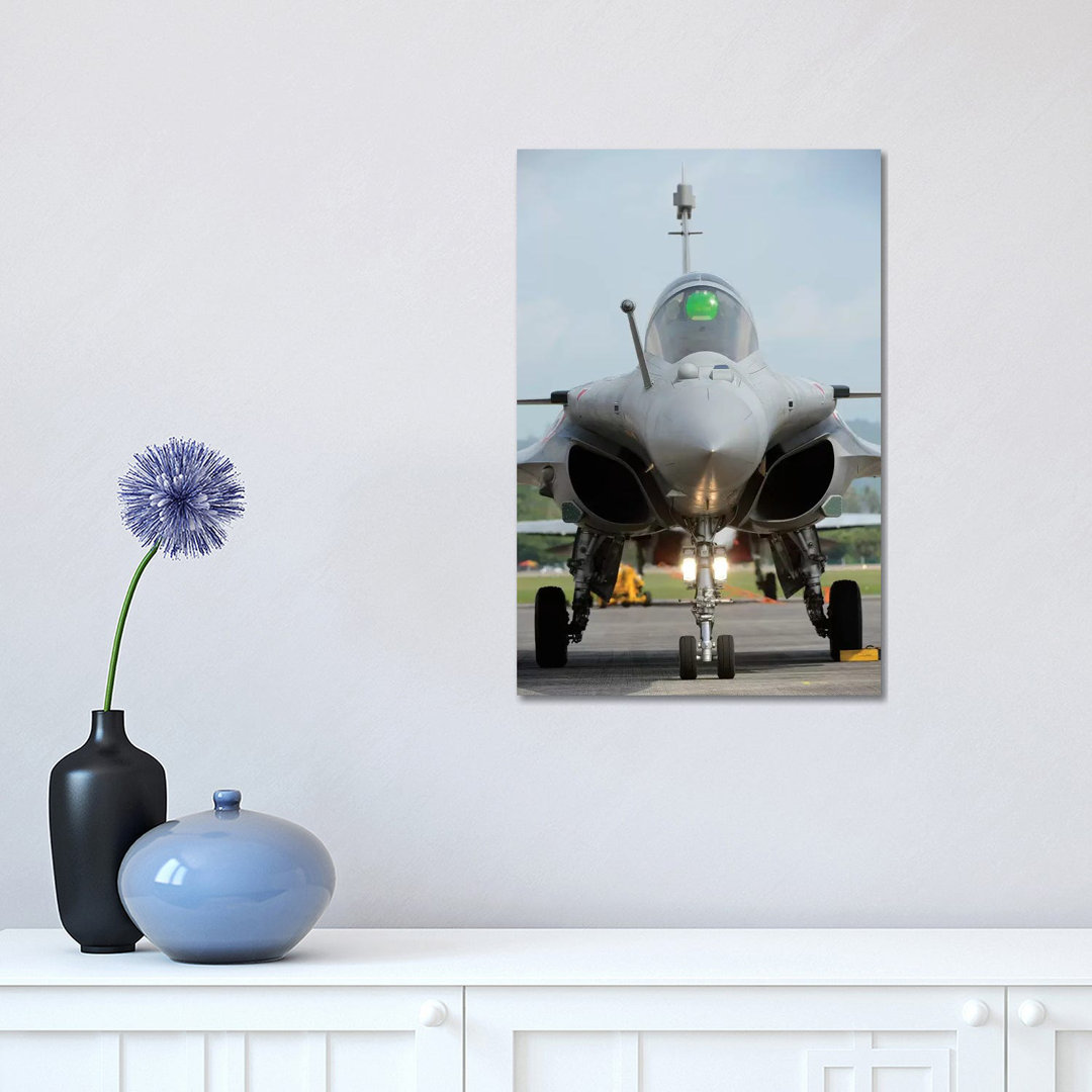 A Dassault Rafale Fighter Aircraft Of The French Air Force by Remo Guidi - Wrapped Canvas Gallery-Wrapped Canvas Giclée