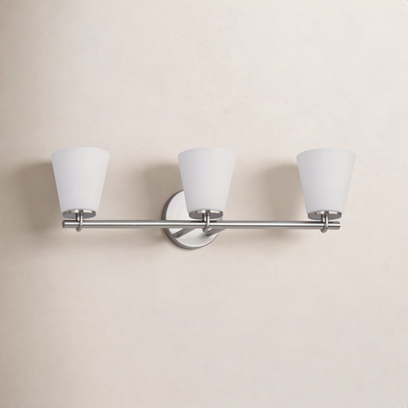 Kenn 3 - Light Dimmable Vanity Light, Brushed Nickel