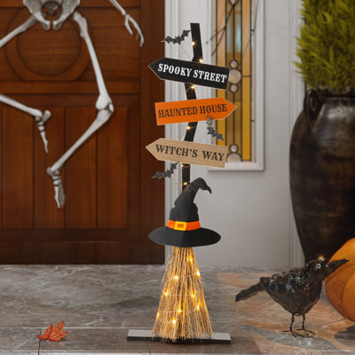 Porch Decor Halloween Bat Banners