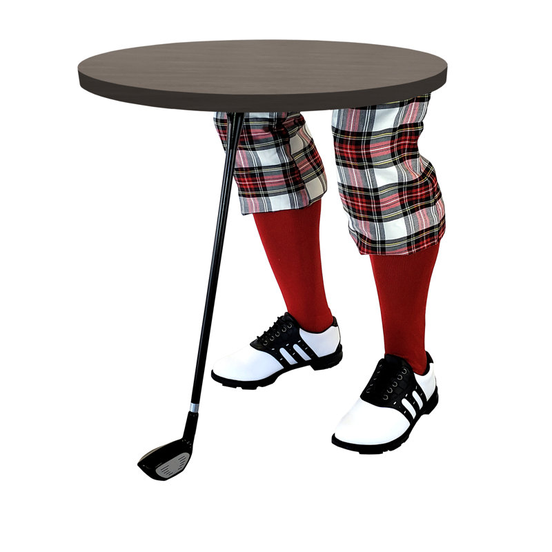 Table de bout abstraite, Argent