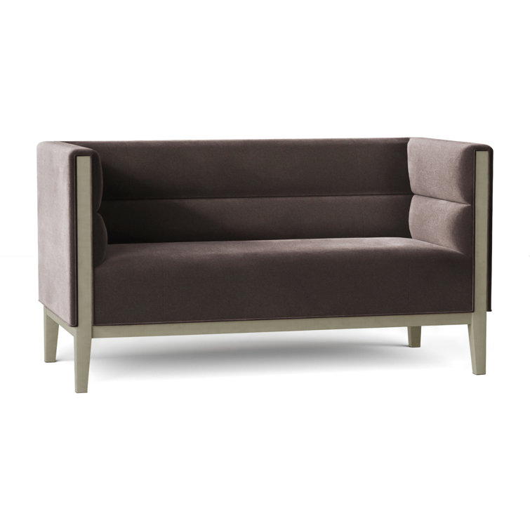 Dyson 58" Tuxedo Arm Loveseat