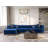Juliana Velvet 4-Piece Sectional-440363483
