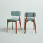 Chaise d'appoint rembourrée Boston bleu sarcelle Boston-1106383450