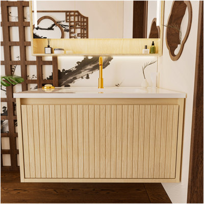 Armoire de meuble-lavabo 30 po sans lavabo en céramique