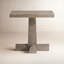 Bernhardt Tribeca Side Table With Pedestal Base