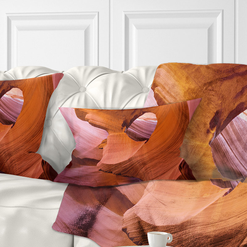 Landscape Reversible Throw Pillow