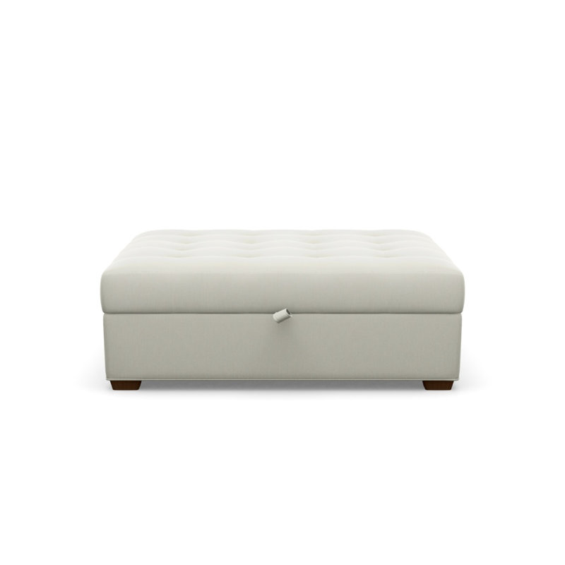 Baxter Square Ottoman, Luscious 414203, Walnut