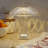 Elements Mushroom Acrylic LED Rechargeable Portable Tabletop Lamp