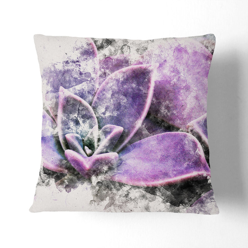 Square Throw Cushion, 40cm H x 40cm W x 15cm D