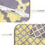 Microfiber Geometric Duvet Cover Set-127448501-127448505