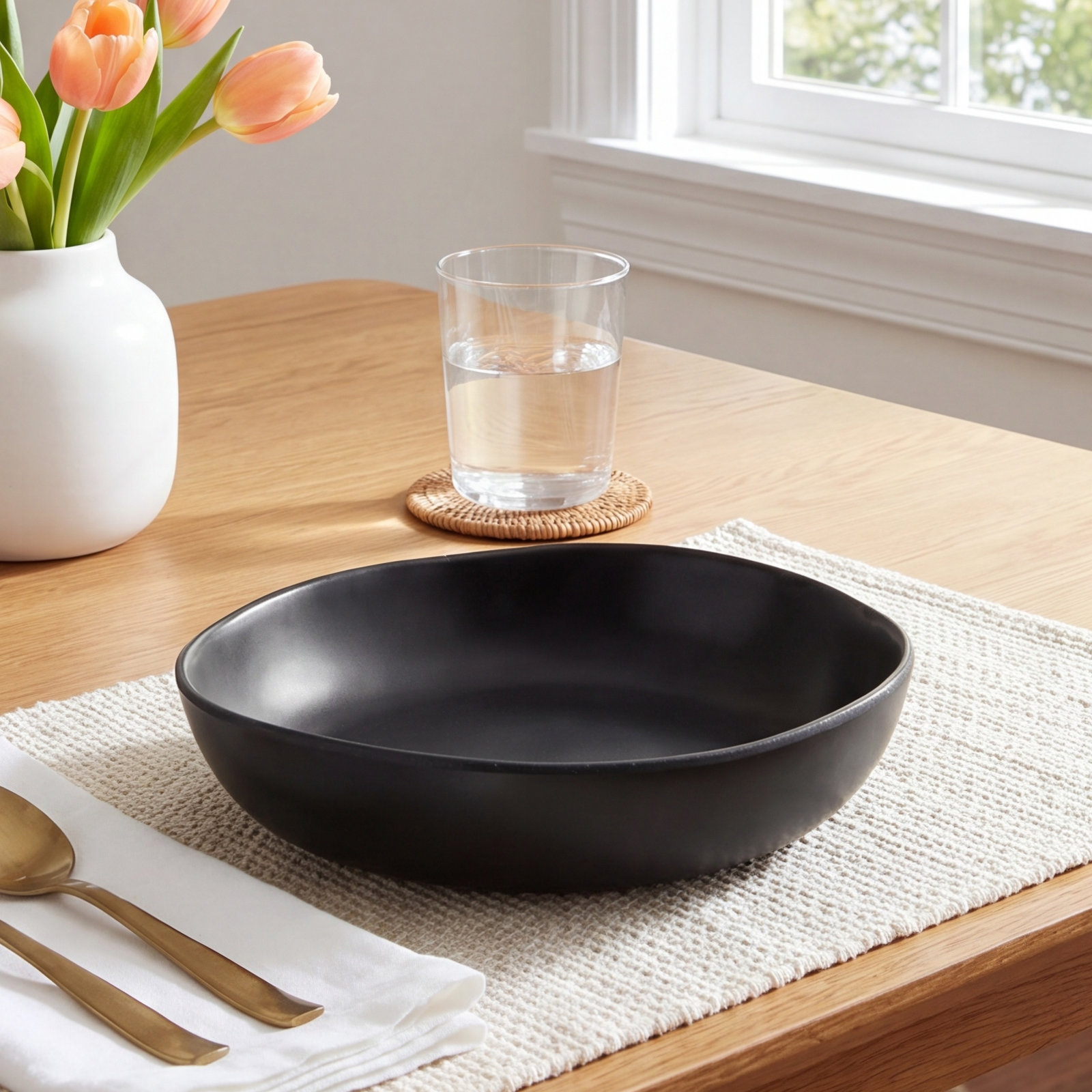Sandia Soup Bowl, Obsidian