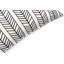 2 coussins d'extérieur de 18 po x 18 po avec coussins de patio pour le jardin, le porche ou la piscine - grille noire et blanche-123834334