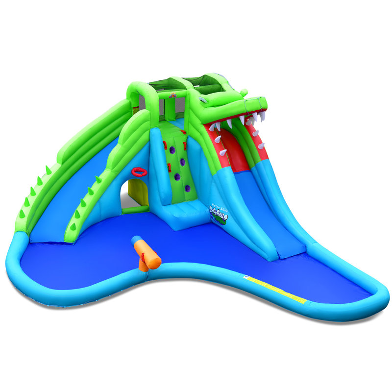 18.7' x 16.9' Inflatable Water Slide