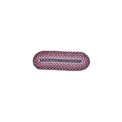 Tapis d’escalier mauve tressé laurcella