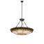 Luminaire suspendu de 40 po de largeur Fleur-De-Lite