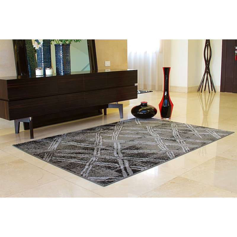 Melfa Wool Geometric Indoor Rug, Rectangle 8' x 10'