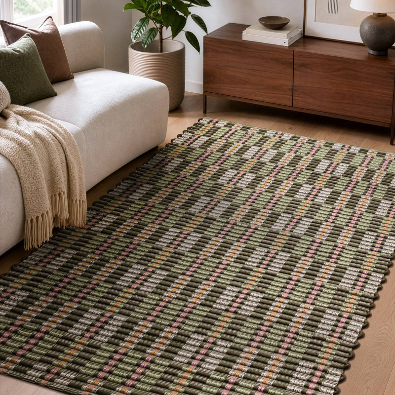 Rectangle Geometric Hand Loomed Kilim Area Rug, Rectangle 160 x 230cm