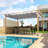 Aluminum Pergola with Retractable Canopy-90613905-90613901