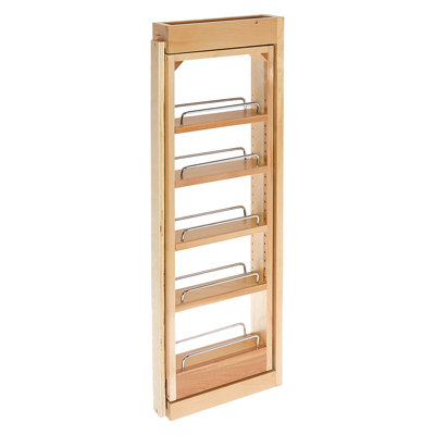 Rev-A-Shelf Pullout Wall Filler Cabinet Wooden Organizer 