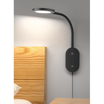 LED Wall Mounted Reading Light for Bed, Book Light for Wall Bedside Lamp