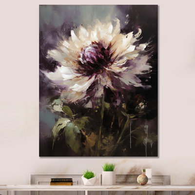 «Purple Lotus Floral Dreams», reproduction sur toile