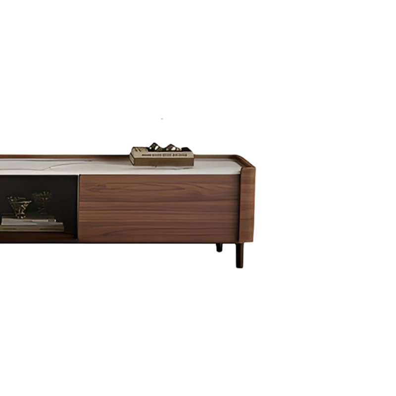 Meuble télé d'inspiration moderne et luxueux, H 17,71 po x L 70,86 po x l 15,74 po