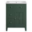 Meuble-lavabo de salle de bain avec lavabo en céramique Defelice-1880056159