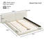 Lit plateforme tapissier Calen-2025349101