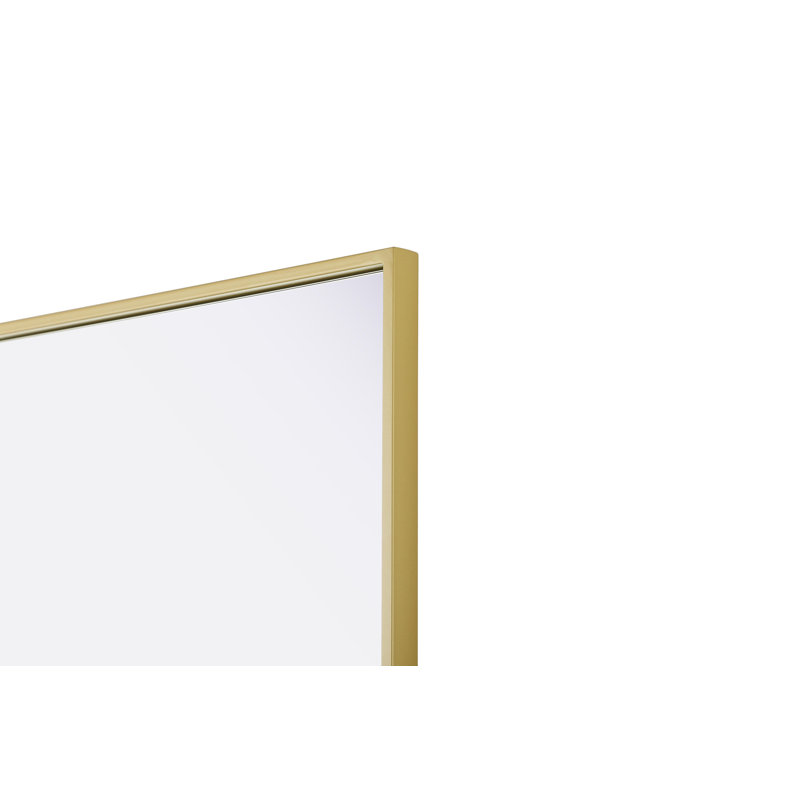Miroir Amoura, Laiton, 32 po x 24 po