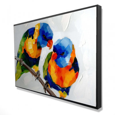 " Couple Of Parrots "