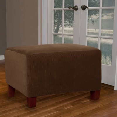 Collin Stretch Ottoman Slipcover