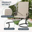 Ensemble repas pour patio 4 personnes Bhairavi-1429411562