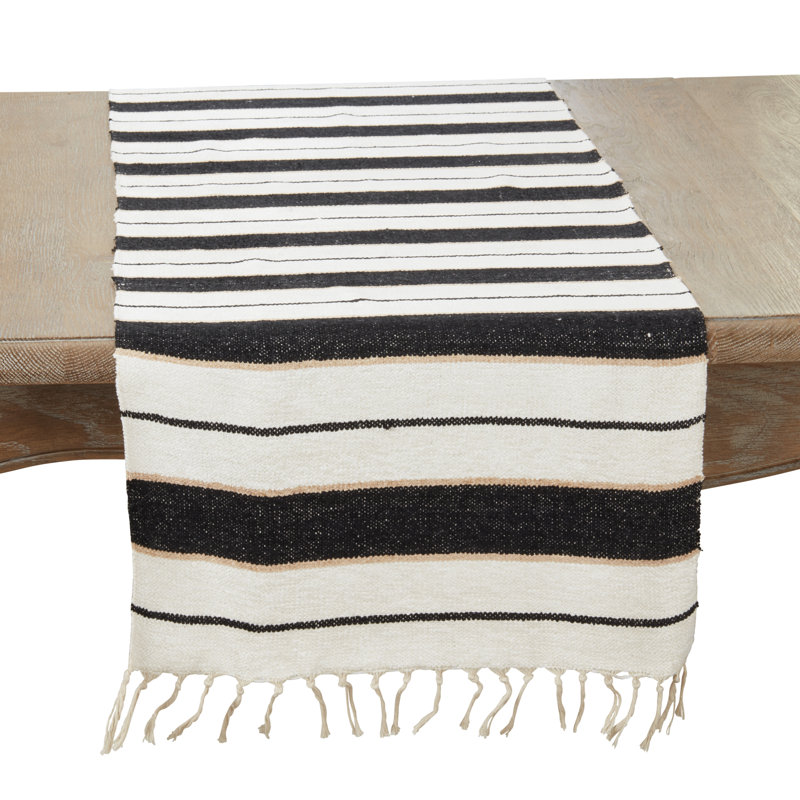 Aanya Collection Striped Table Runnner