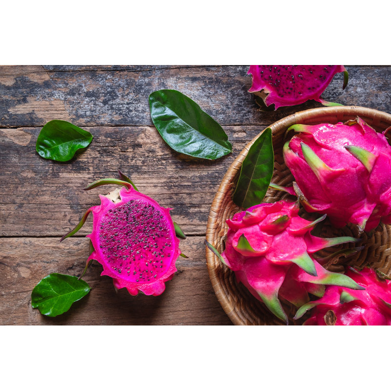 Dragon Fruit - Photographie sur toile tendue, H 8 po x l 12 po