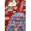 Tapis unique nouvel âge Bakshish Willow en rouge / rouille / bleu / blanc 2 pi 8 po x 8 pi 2 po