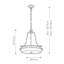 Bengtson 4 - Light Imperial Silver Drum Pendant